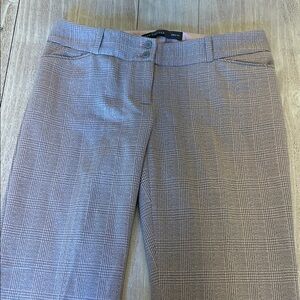 The Limited Women's Checkered Gray Trousers
